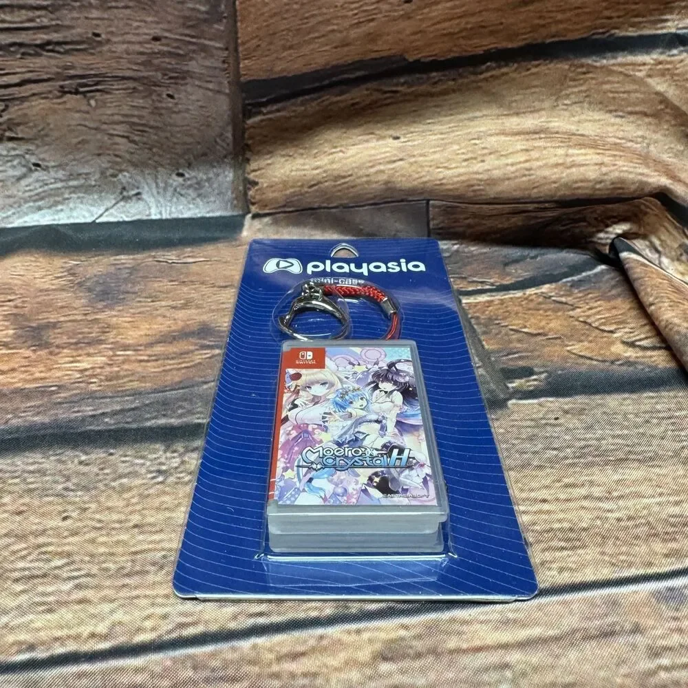 Playasia Moero Crystal H Nintendo Switch Mini Case Keychain Official Merchandise